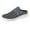 Grey, variant on Slip on Steel Toe Shoes for Women Clog House Shoes Comfort Slip-On Walking Mules with Indoor Outdoor