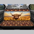 thumbnail image 6 of Pzuqiu Highland Cattle Easy to Install Car Seat Cover, Anti-Slip Full Set Fit for Trucks, 6 of 10