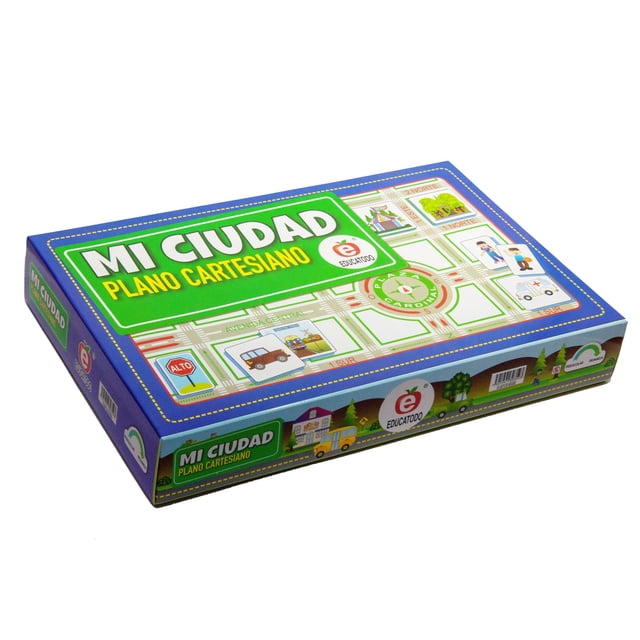 Mi Ciudad Plano Cartesiano Educatodo M-0256