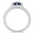 thumbnail image 4 of Everly Women's Sapphire 14k White Gold Ring, 4 of 8