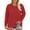 Red, variant on Women's Plus Size Long Sleeve T-Shirt, Solid Color Drop Shoulder Casual Top, Oversized Loose Fit Tee for Everyday Wear, Relaxed Comfort Basics Black XXXXL