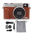 thumbnail image 2 of Cámara Digital 4K para Fotografía, Cámara de Vlogging Retro Confocque Autico de 48MP para YouTube, Cámara de Vije Compacta Con Pantalla de 2,8 "Con Antivibración., 2 of 7
