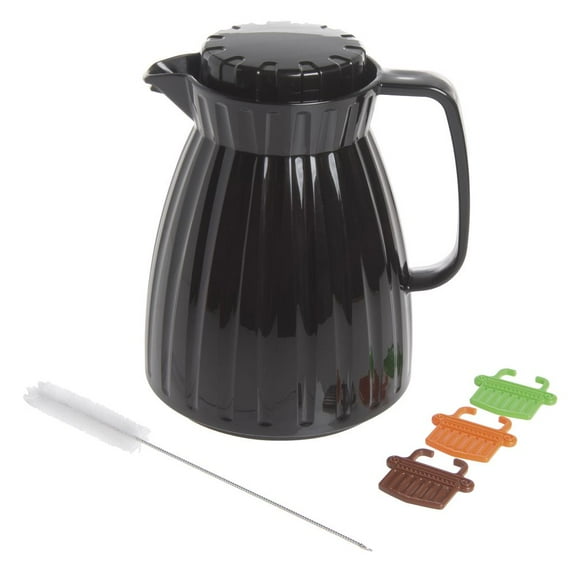HUBERT® 0.6 L Black Plastic Server