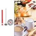 thumbnail image 4 of Kit De Termómetro Con Esfera De Lectura Instantánea Para Espumar Leche De Acero Inoxidable 3xCooking, 4 of 8