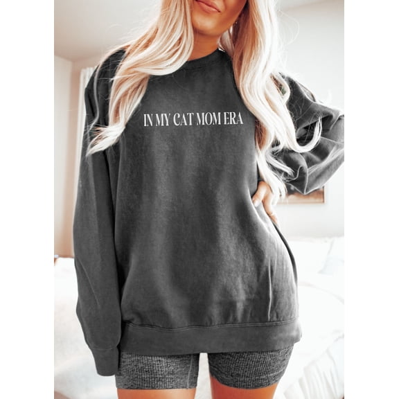 In My Cat Mom Era Sweatshirt, Cat Mama Sweatshirt, Cat Mom Shirt, Future Cat Mom, New Cat Mom, Cat Mom, Cat Lovers, Fur Mama Tshirt All Size S-5XL