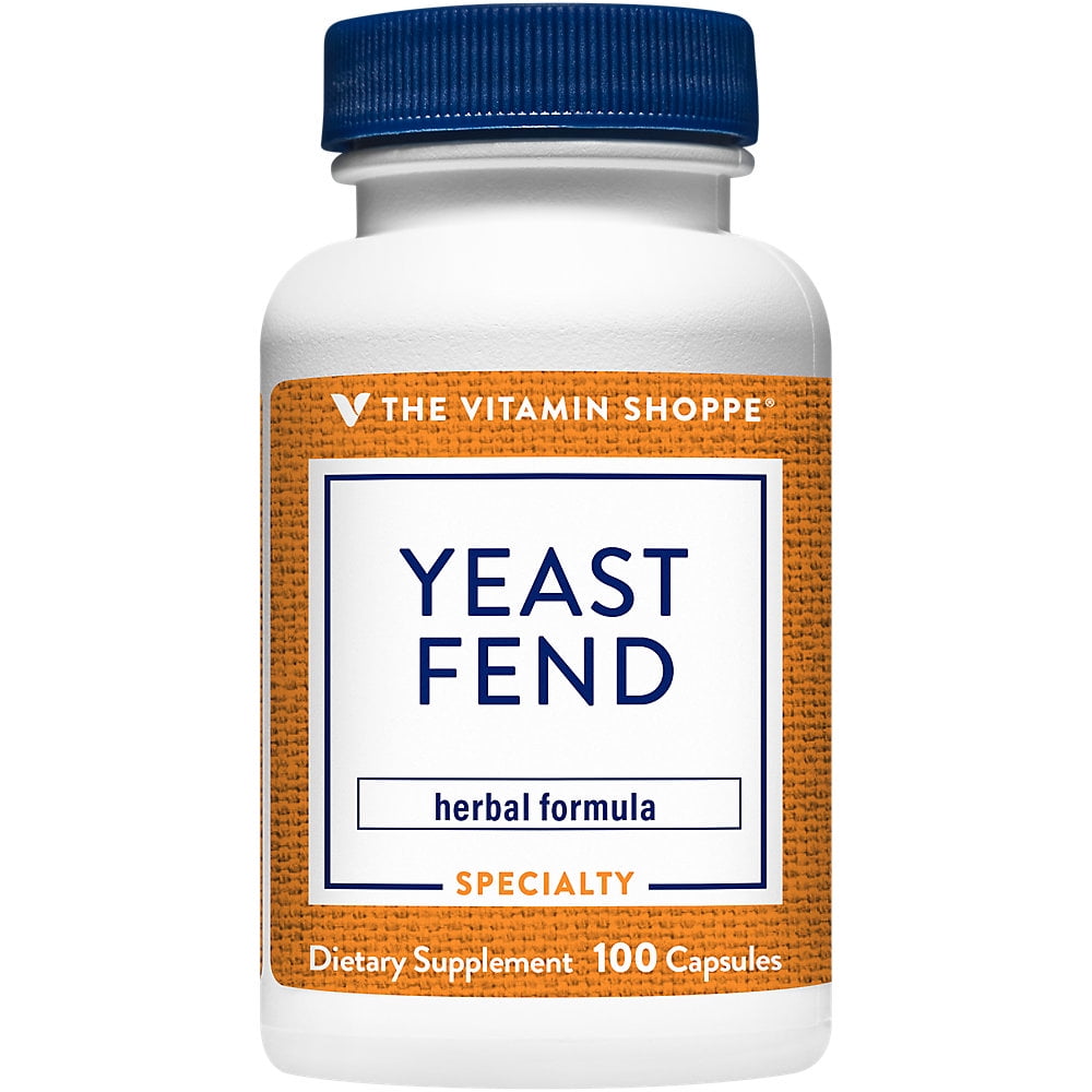 The Vitamin Shoppe Yeast Fend, Herbal Formula for Women, Contains Caprylic Acid, Lactobacillus