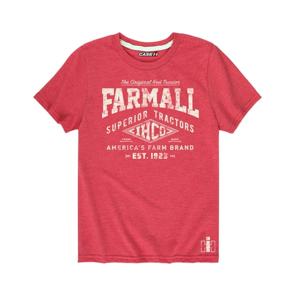 Case IH - Vintage Farmall Quality Tractors - Youth Short Sleeve Graphic T-Shirt