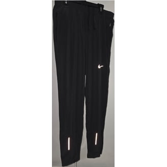 Men's Nike Elite Stripe Basketball Pants Black/White