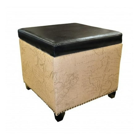 Armen Living Kenya Jute Ottoman