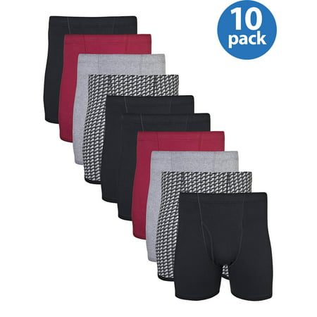 Men's Boxer Briefs With Covered Waistband,
