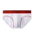 thumbnail image 2 of Bigersell Padded Underwear for Women Clearance Cotton Thong Underwear Women Briefs Panty Style P-1338 Polyester Cheeky Panties Bikini Thongs Briefs High Waist Women's Panties White XL, 2 of 7