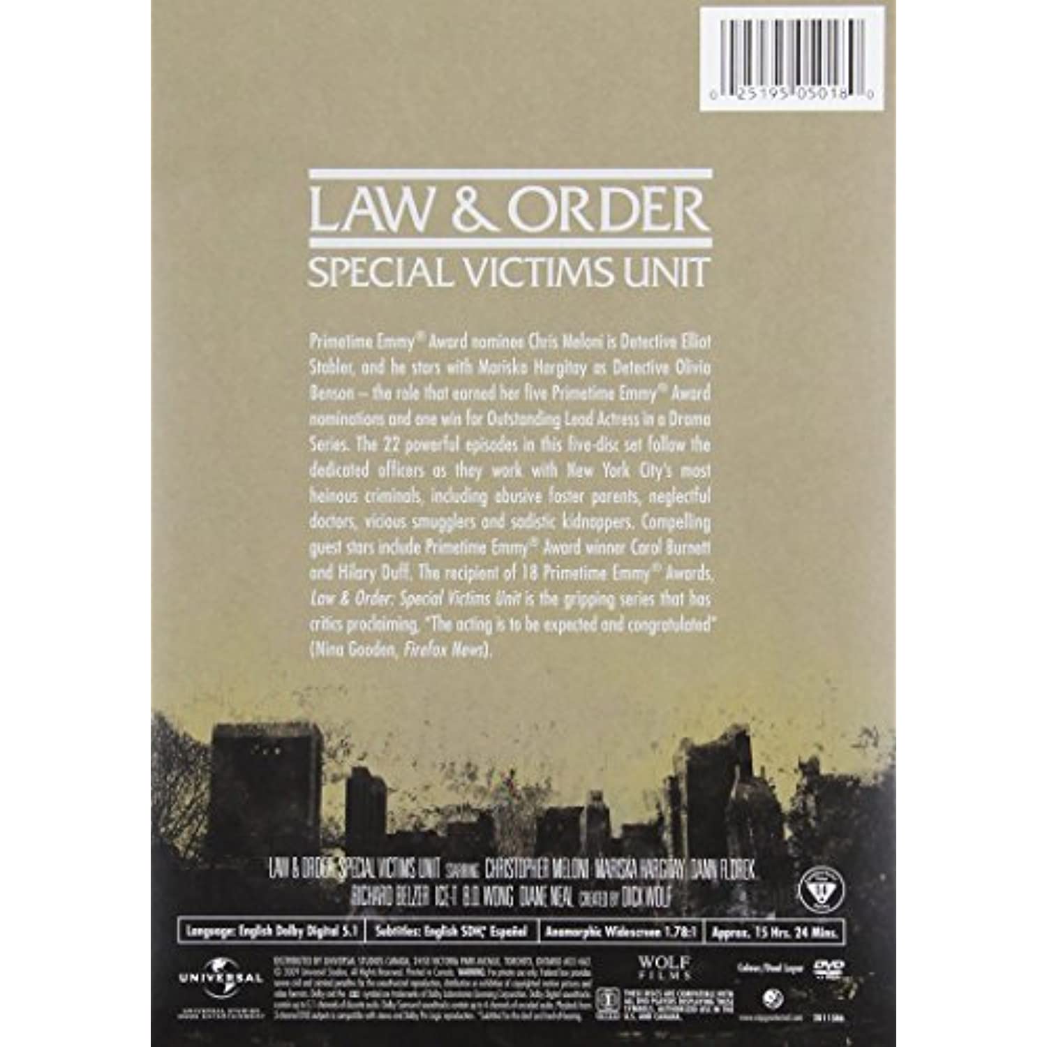 Law & Order: Special Victims Unit: Year Ten (DVD), Universal Studios, Drama - image 2 of 2