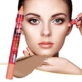thumbnail image 4 of Beauty Concealer Concealer Pen Invisible Cover Acne Marks Pore Concealer Highlight Shadow Under Eye Correction Fluid To Help Cover Dark Circles And Blemishes, Concealer for Women, 4 of 6