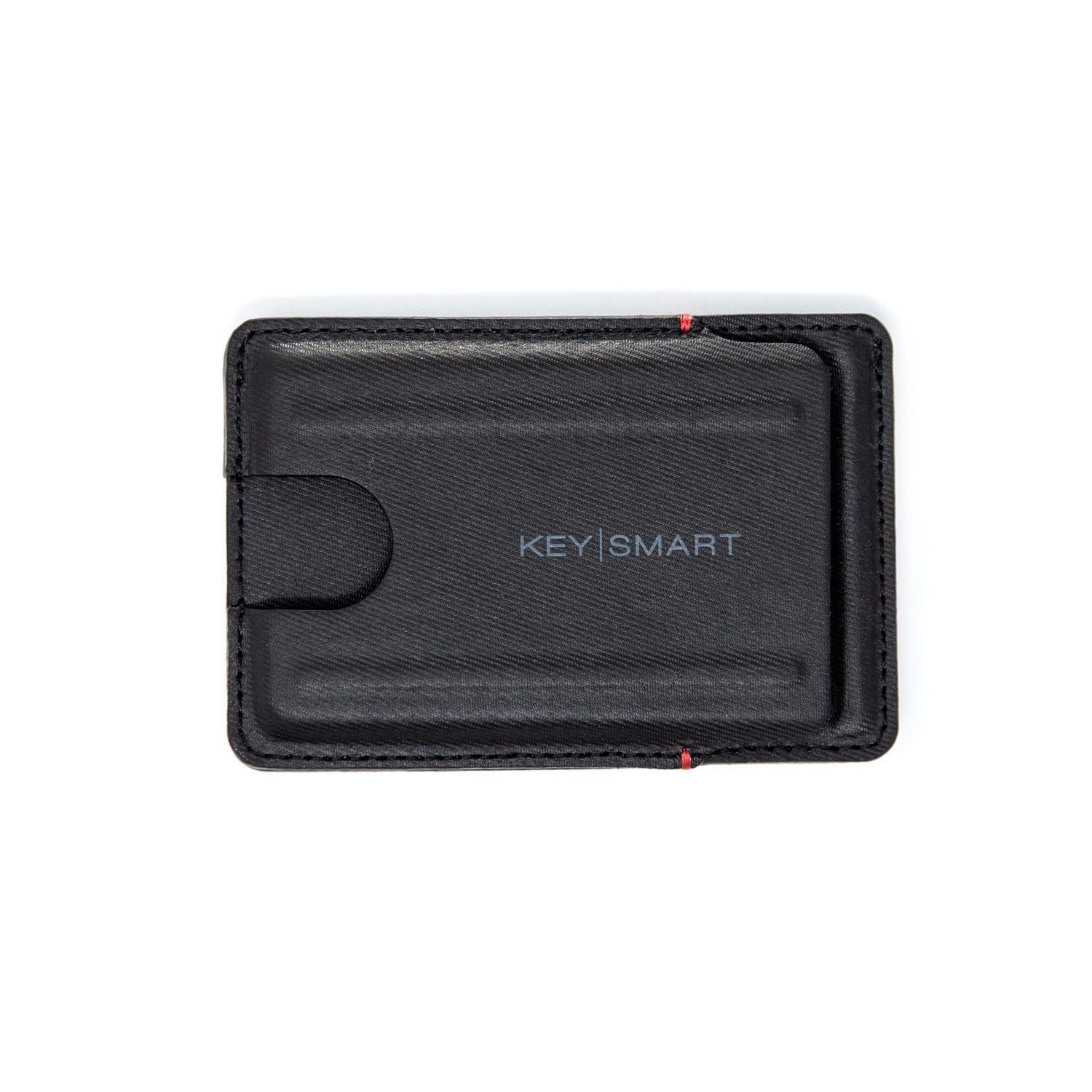 KeySmart Urban Slim Wallet - Black/Red