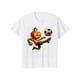 thumbnail image 1 of Halloween T-shirt Pumpkin Face Soccer Halloween Costume Men Boys Kids Cute T-Shirt, 1 of 6