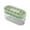 Green, variant on Stackable Ice Cubes Trays with Lids & Storage Bin - Large Capacity, Easy Demold, Detachable Cover for Cocktails & Freezers, Set of 1