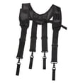 thumbnail image 1 of koolsoo Ceinture à Outils 4 Points Harnais pour Outils de Charpentier Réparateurs Noir, 1 of 9