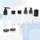 thumbnail image 3 of Juego de botellas de viaje reutilizables Unique Bargains de 11 piezas color negro, 3 of 6