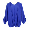 thumbnail image 4 of de Mujer Casual Open Front Manga Larga Suéteres de Punto Sueltos Outwear , , SG, 4 of 9