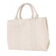 thumbnail image 3 of Bolso de mano para mujer, de lona, de un solo hombro, informal, para la escuela, con cremallera, correa ajustable, color beige, talla M, 3 of 15