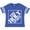 Football Blue and White, variant on Inktastic The Holy Spirit Christian Boys or Girls Toddler T-Shirt