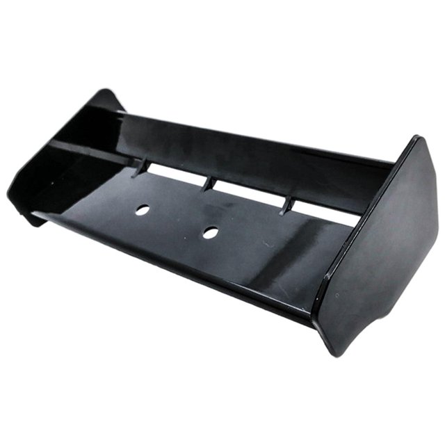 Wing Tail 1/-Down Force 06021 Alerón de carrocería Alerón trasero todoterreno para coche RC HSP 94106 94107 94166 Reempzo de camión Negro Sunnimix Ala de cola de buggy