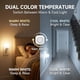 thumbnail image 2 of Luz nocturna LED 2 unidades, doble temperatura de color, 1 W, enchufable, 2 of 7