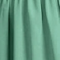 thumbnail image 5 of mgoYE Girl Dresses size 7-8 Little Girls Kids Summer Ruffle Mini Dress Square Neck Lantern Sleeve Short Dress Tulle Smocked(Green,6-7 Years), 5 of 8