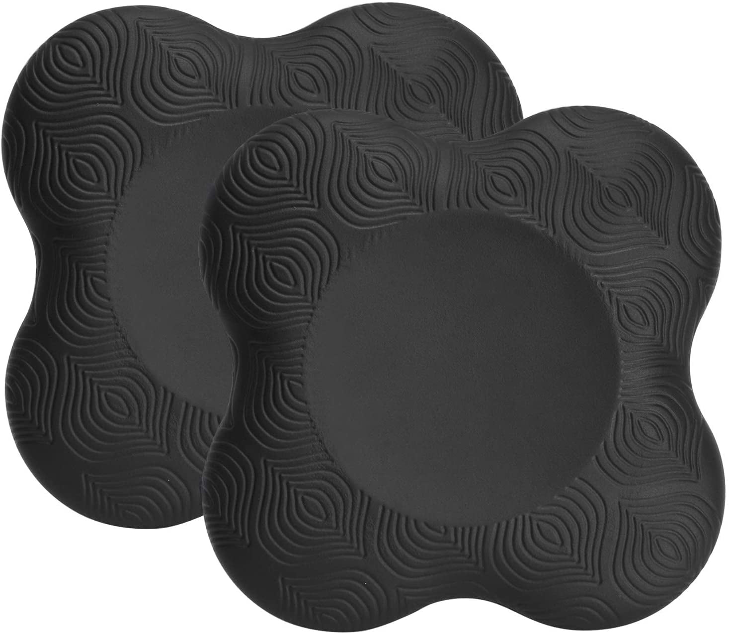 2PCS 7.9x7.9 / 20x20cm Yoga Knee Pad, Anti Slip Foam Yoga Kneeling Pad