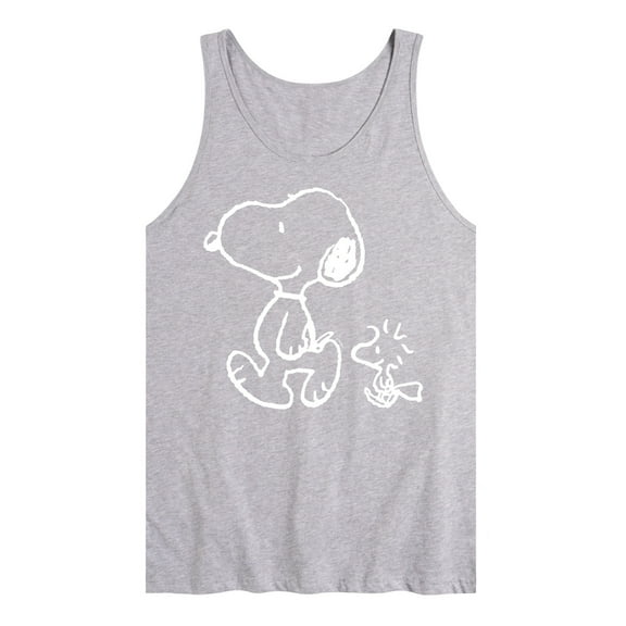 Peanuts - Snoopy Woodstock Walk - Men's Jersey Tank Top