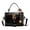 Black, variant on SPEKSEE Women Retro PU Leather Bucket Bag Zipper Closure Small Crossbody Handbags with Pendant Shoulder Tote Handbag Casual Shopper