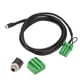 thumbnail image 4 of Adaptador De Cable Auxiliar De Radio, Fácil De Usar ABS Verde 12 Pines Hembra 3,5 Mm Jack Clear Sound CD Changer Cable Plug Para Reemplazo De Automóvil Para ACURA RDXTsx MDX Csx Anggrek Otros, 4 of 8