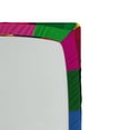 thumbnail image 2 of Ambesonne Abstract Fitted Sheet, Halftoned Mosaic Tile, Twin XL Size, Multicolor, 2 of 2