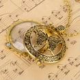 thumbnail image 2 of Magnifying Glass Reading Sweater Necklace Magnifier Pendant Mother's Day Gift, 2 of 2