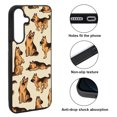 thumbnail image 2 of WIRESTER Shockproof Soft Rubber Cover Case for Samsung Galaxy S25 FE 5G 6.7" 2025, German Shepherd Funny Playful Postures, 2 of 5