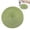 Green, variant on Round Placemats, Washable Thick Absorbent 15 inch Woven Placemats for Kitchen Dining Table, Round Braided Fabric Indoor/Outdoor Table Mats, Non Slip, Heat Resistant, Orange