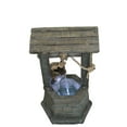 thumbnail image 3 of Hi-Line Gift Ltd Fountain- Wishing Well with Pouring Bucket & LED Light, 3 of 7