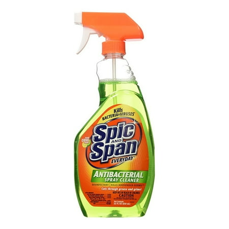 Spic and Span Everyday Fresh Citrus Scent Antibacterial Spray Cleaner ...