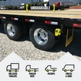 thumbnail image 6 of "Cargo TieDown Strap Winder, Powder Coated Black. Flatbed Trailer Winch Strap Rollup. For Straps up to 4"" wide. Also used in Trucks, Warehouse, Dock, Vans.", 6 of 8