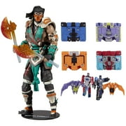 Toys Mortal Kombat Sub Zero Bloody Frozen Over Skin 7 Action Figure + Transformers Micromaster WFC-GS10 1.5-inch Soundwave Spy Patrol 3rd Unit 4-Pack, Pack of 2