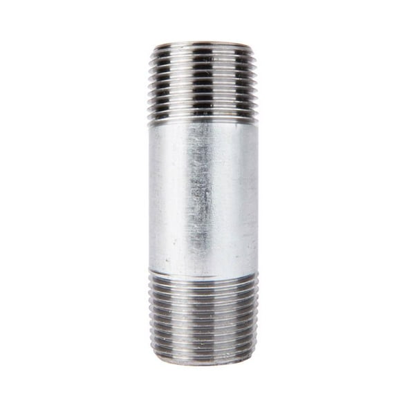 Nipple STZ INDUSTRIES de acero galvanizado 3/4 pulgadas x 3 pulgadas (paquete de 5)