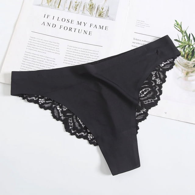 Braguitas de talla grande para mujer, ropa interior de encaje de seda de hielo sin costuras, ropa interior de algodón hasta la mitad de la cintura, ropa interior para chicas gorditas