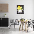 thumbnail image 2 of Stupell Hello Sunshine Lemons in Teacup Patterned Food & Beverage Painting Gray Framed Art Print Wall Art, 2 of 8