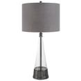 thumbnail image 3 of Uttermost 1-Light Coastal Metal Table Lamp in Antique Dark Nickel, 3 of 9