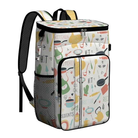 Teacher Mom Gifts Backpack Cooler, Insulated Leakproof Lunch Backpack for Mother's Day, School Picnic, Work & Travel Use