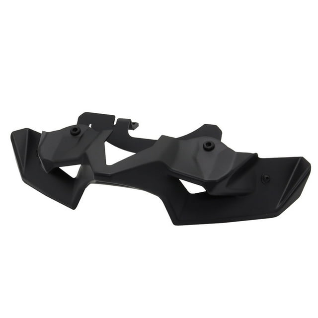 ZheElen ABS Motorcycle Na-ked Front Spoiler Winglet Aerodynamic Wing Kit Spoiler Spoiler Winglets Front Black