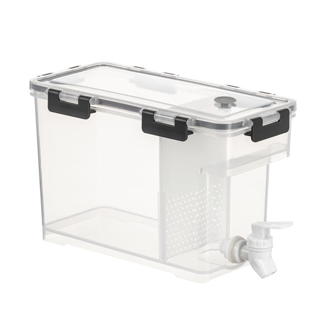 Dispensador Del Refrigerador Lemonada Té Hervidor 3.5/6L Fugas Gran Capacidad para La Fiesta Picnic Al Aire Libre