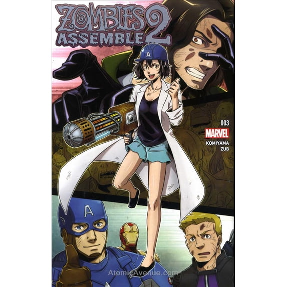 Zombies Assemble 2 #3 VF ; Marvel Comic Book