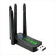 thumbnail image 2 of Adaptador USB WiFi6 AX900 2.4G 5Ghz WiFi Bluetooth 5.4 Dongle WiFi 4 Antenas -MIMO Receptor de Tarjeta Inalámbrica para PC/Portátil, 2 of 9
