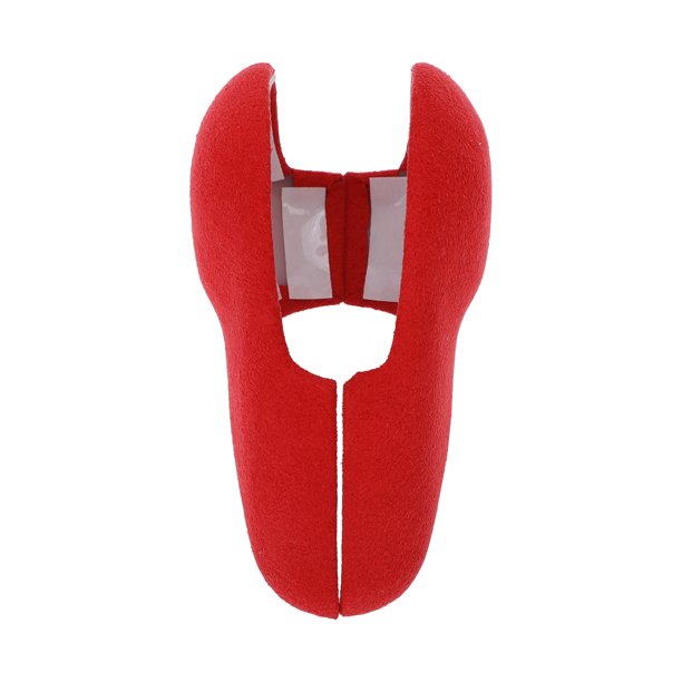 Cubierta de tapa de pomo de cambio de marcha Unique Bargains para Porsche 911 718 Boxster Macan Cayman Panamera, decorativa impermeable para el interior de la consola, roja, 1 pieza